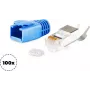 Laidinė jungtis RJ-45 ShiverPeaks 72067-100B Mėlyna