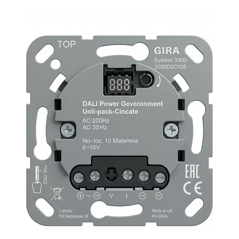 GIRA 540600 540600 S3000 DALI-Power-Steuereinheit UP (540600)