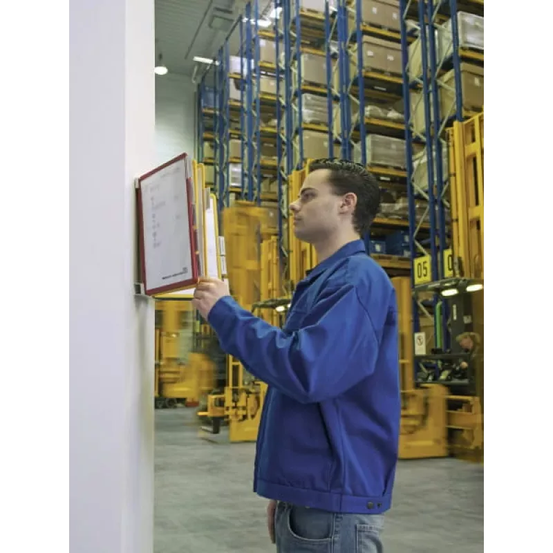 Dokumentų demonstravimo karuselė Sieninė Vertikali A4 Durable VARIO