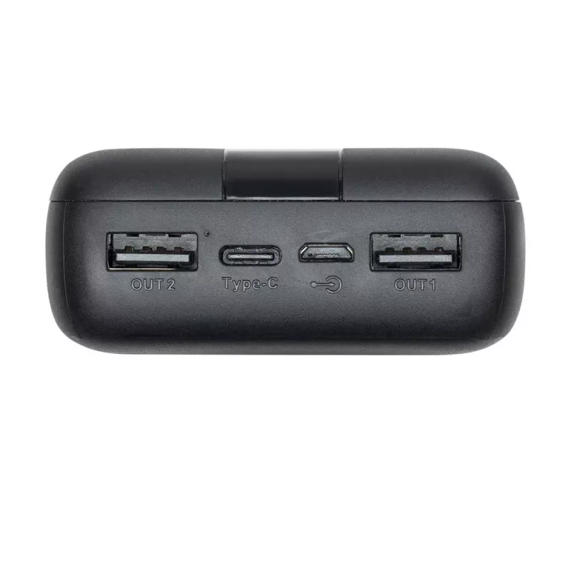 Maitinimo bankas USB 20000MAH/VA2081 Juodas Rivacase