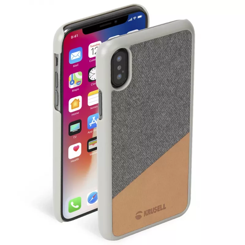 Krusell Tanum dėklas iPhone X/XS 14,7 cm (5,8 colio) smėlio spalvos