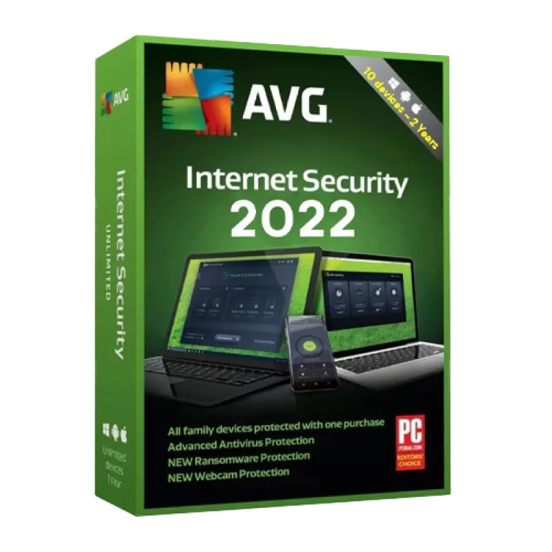 AVG Internet Security | 10 PC | 2 metai
