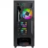 PC korpusas Montech X5 Midi Tower juodas ATX 3x140mm ventiliatoriai