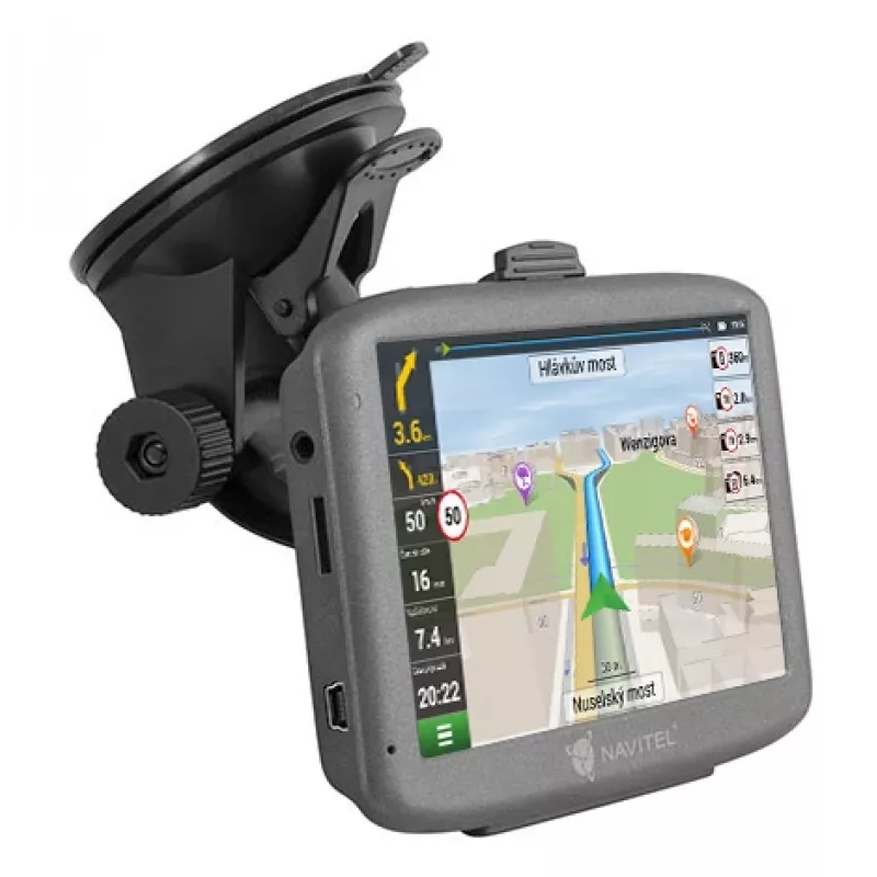 Navitel E501 Navigatorius 12,7 cm (5 colių) TFT jutiklinis ekranas Pilka