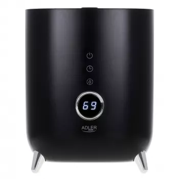 Adler | AD 7972 | Drėkintuvas | 23 W | Vandens talpa 4 L | Tinka patalpoms iki 35 m² | Ultragarsinis | Drėkinimo galia 150-300 ml/val | Juoda