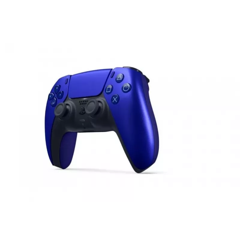Belaidis žaidimų pultas Sony DualSense — kobalto mėlynos spalvos, skirtas PlayStation 5, integruota ličio jonų baterija, judesio jutiklis, haptinis grįžtamasis ryšys, 3,5 mm lizdas