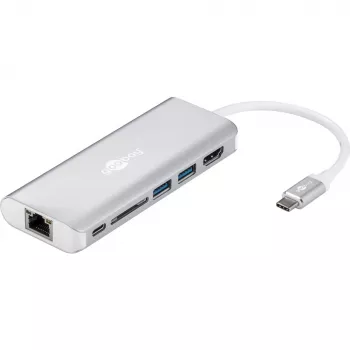 Wentronic goobay - USB-C dokinė stotelė - 10Mb LAN (76788)