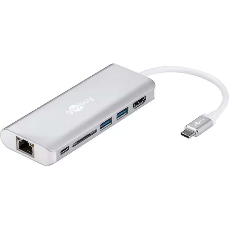 Wentronic goobay - USB-C dokinė stotelė - 10Mb LAN (76788)