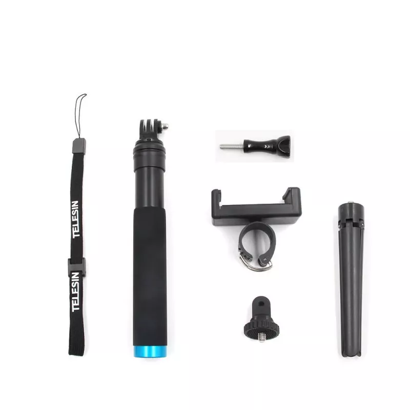 Asmenukių lazda Telesin GP-MNP-090-D reguliuojamo ilgio, lengva