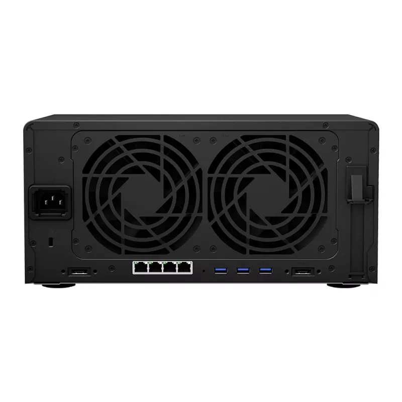 Synology DiskStation DS1821+ NAS/atminties serveris Bokštinis Ryzen Embedded V1500B 4 GB DDR4 0 TB DiskStation Manager Juoda
