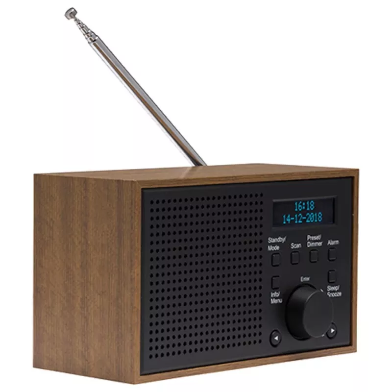 Radio Denver DAB-46DARK Pilka