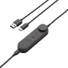 Belaidės ausinės Jabra Engage 50 II USB-C/A UC su triukšmo slopinimu, vienos ausies, DECT