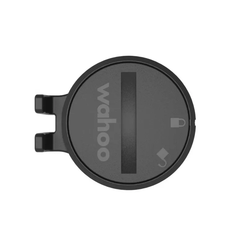 Rato greičio/kadencijos jutiklis Wahoo WAHOO TRACKR — belaidis, IPX7 atsparus vandeniui, CR2032 baterija, 35×32×18 mm, 13 g