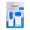 PoE testeris LANBERG NT-0402 — PoE tinklo kabelių testeris su RJ-45/RJ-11 palaikymu, LED indikatoriais, maitinimo LED, įjungimo/išjungimo jungikliu