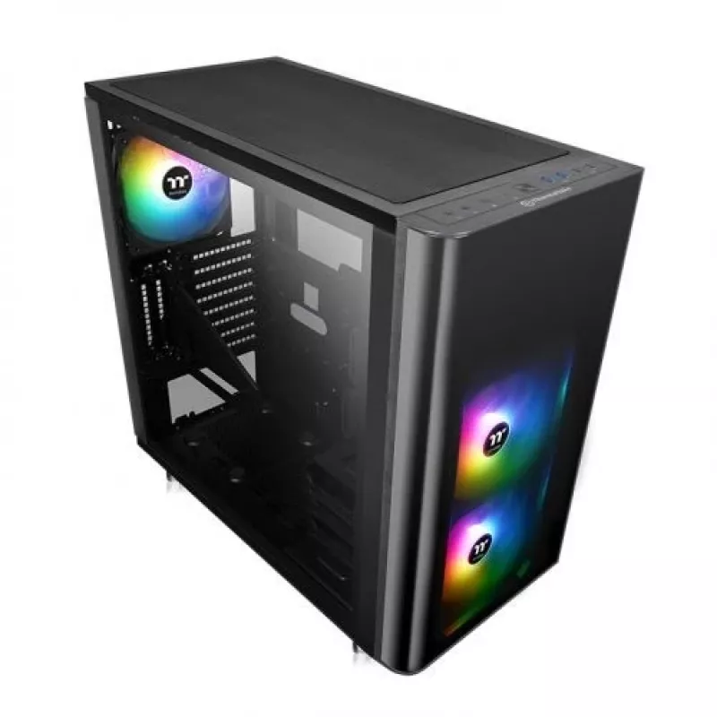Thermaltake View 31 TG - ARGB Edition - MIDI Tower - ATX - be maitinimo bloko (PS/2) - juoda - USB/Audio