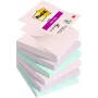 3M R330-6SS-SOUL lipnūs lapeliai kvadratiniai Žalia - Rožinė - Violetinė 90 lapelių (R330-6SS-SOUL)