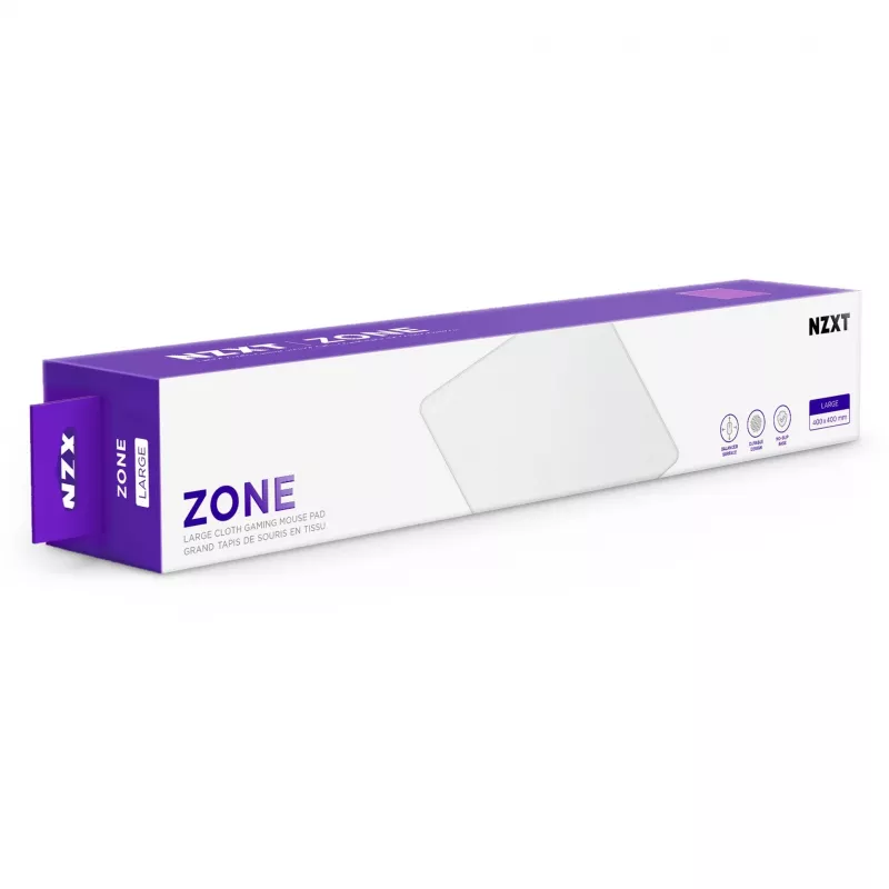 NZXT Zone pelė Pad Large 400x400mm Balta MM-LRGSP-WH retail