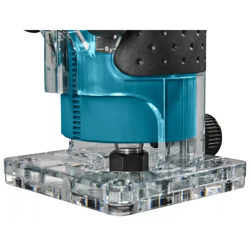 DRT52Z Makita 18V LXT akumuliatorinis belaidis 1/4 colio frezavimo įrankis - tik įrenginys