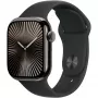 Apple Watch S10 Slate Titanium Sport Band Juoda - M/L GPS + Cellular 42mm MWXH3QF/A 2024