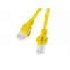 LANBERG tinklo kabelis RJ-45 Cat5e PCU5-20CC-0025-Y, 0.25 m, geltonas, U/UTP, CCA, 26 AWG