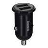 Automobilinis pakrovėjas Baseus Gain Pro Universalus Juodas — 2× USB 2.0, 2,4 A vienam prievadui, įvestis 12–24 V, 5 V išvestis