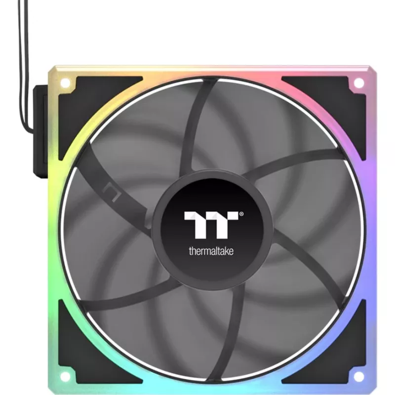 Korpuso/CPU ventiliatorius THERMALTAKE TOUGHFAN EX 140 ARGB Sync 3Pack — 140 mm, didelis oro srautas, mažas triukšmas