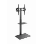 Grindinis TV stovas GEMBIRD TVS-55T-02 32–55 colių televizoriams, plieninis, aukštis 600 mm, VESA 100x100–400x400, maks. apkrova 35 kg
