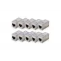 „Digitus“ CAT 6 modulinės movos, ekranuotos, 10 vnt., RJ-45, auksiniai kontaktai