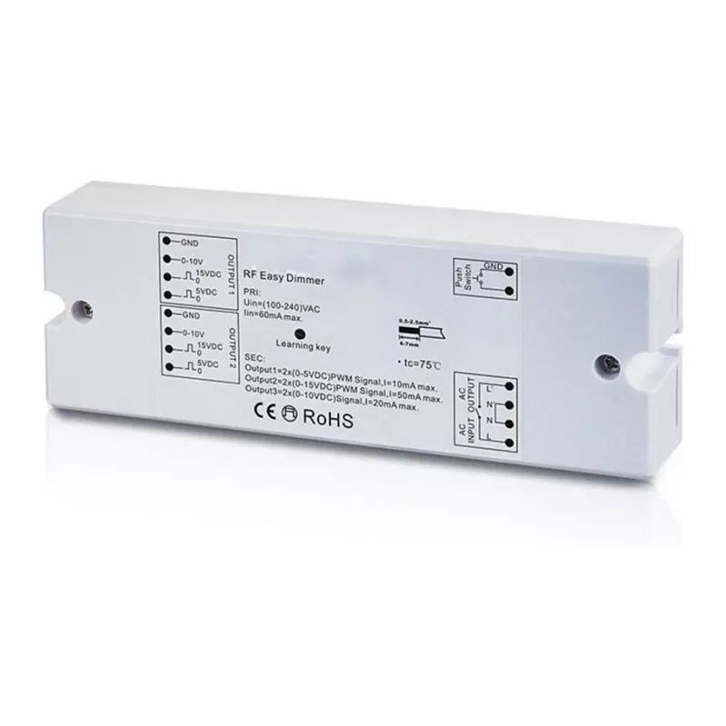 Synergy 21 S21-LED-SR000080 868,3 MHz baltas išmaniųjų namų imtuvas (S21-LED-SR000080)