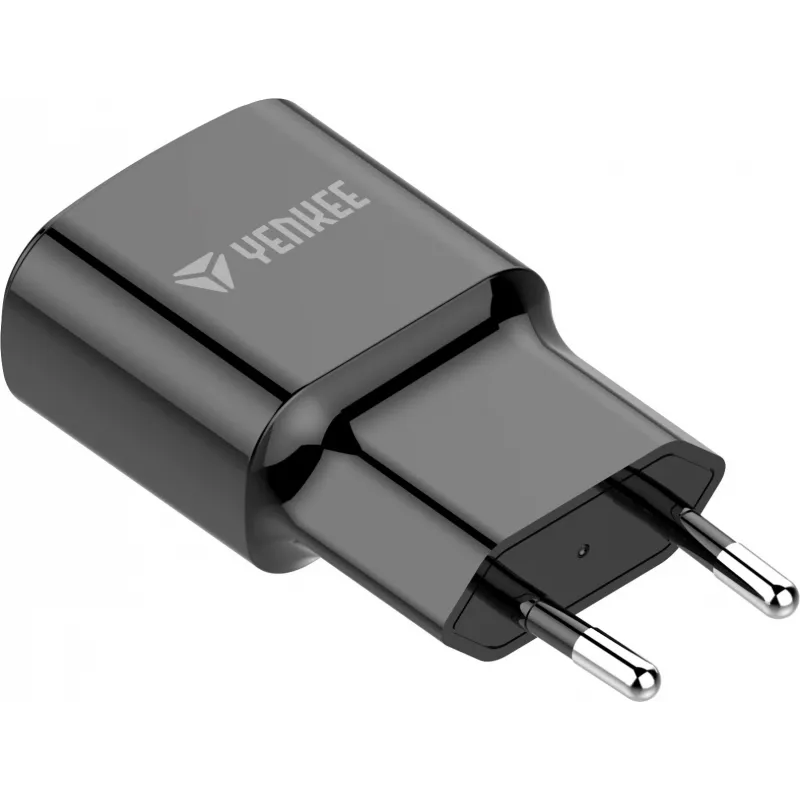 Tinklo USB-A įkroviklis YENKEE YAC 2013BK — 12 W, 2,4 A išvestis