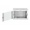 Prie sienos montuojama 19 colių stovo spinta DIGITUS Dynamic‑N DN-37100, 7U, 600x450 mm (PxG), IP20, šviesiai pilka, nesurinkta