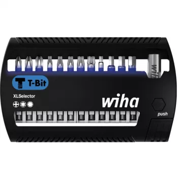 Wiha Bit Set 41831 XLSelector 13 dalių T-Bit mišrus rinkinys 50 mm
