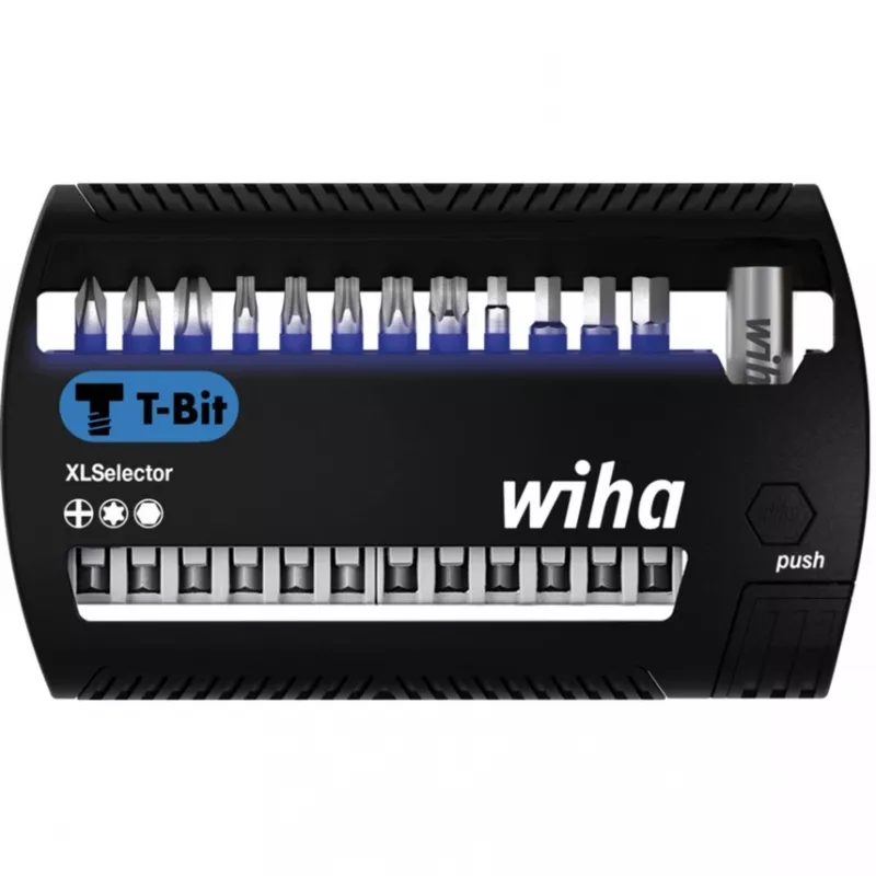 Wiha Bit Set 41831 XLSelector 13 dalių T-Bit mišrus rinkinys 50 mm