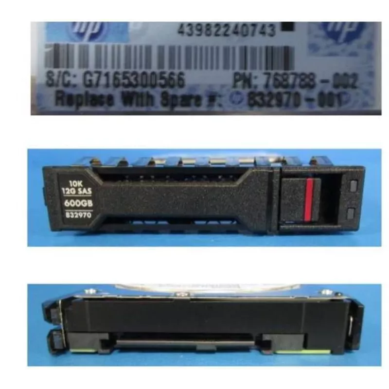 HPE SPS-DRV HDD 600GB 12G 10K Sff SAS (832970-001)