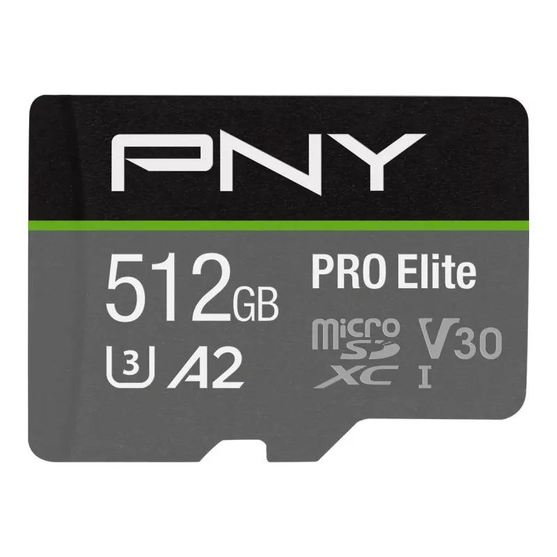 „Flash“ atmintis PNY 512 GB „microSDXC“ 10 klasės P-SDUX512U3100PRO-GE
