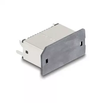 Smeigtukų jungtis DeLOCK 67194 baltas tiesus 1 vnt. 13 mm