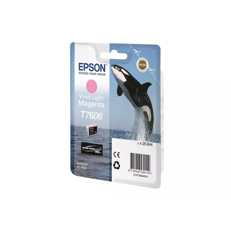 Epson C13T76064N10 rašalo kasetė 1 vnt. Originali šviesiai purpurinė