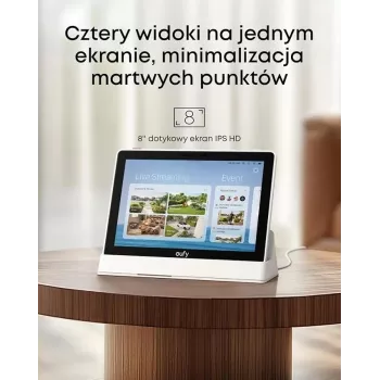 Namų apsaugos asistentas Anker Eufy T87A03W1 išmanusis įrenginys juoda/baltos spalvos