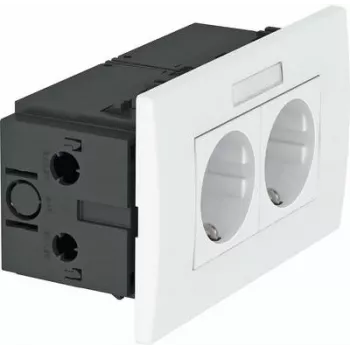 Dvigubas lizdas 84x140x59 balta spalva SDE-R (6119427)