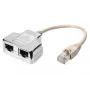 Pataisomasis kabelio adapteris Digitus CAT 5e ekranuotas 1:1