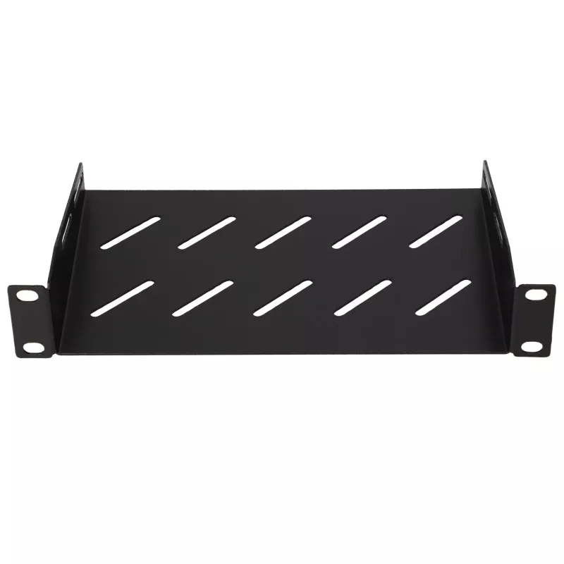Extralink Shelf 1U For Wall Cabinets 10 Juoda