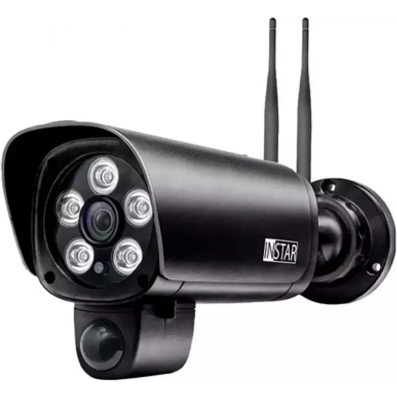 IP kamera Instar IN-9808 4K juoda su naktiniu matymu ir judesio aptikimu