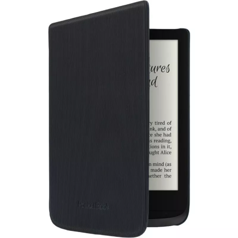 Planšetės dėklas | POCKETBOOK | Juodas | HPUC-632-B-S