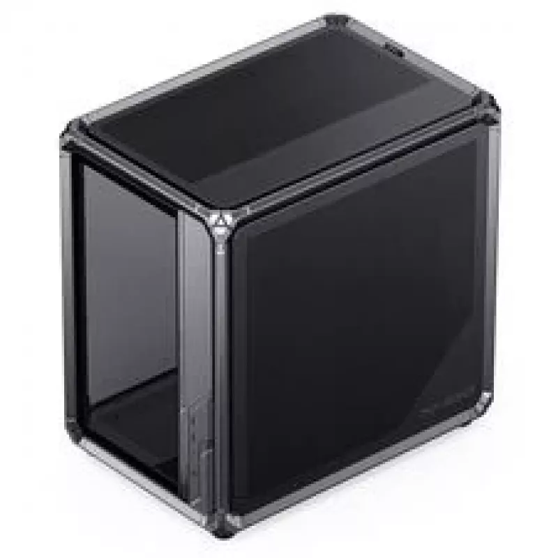 Jonsbo X400 Pro ATX Midi-Tower PC korpusas su grūdinto stiklo šoniniu skydeliu, pilkas