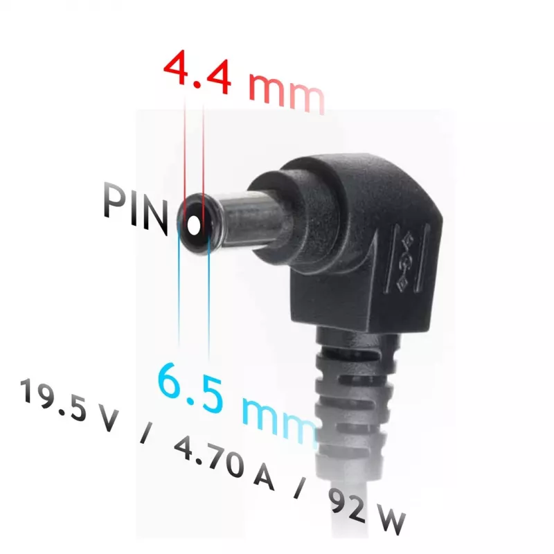 Akyga AK-ND-20 maitinimo adapteris / inverteris Vidinis 92 W Juoda