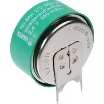 mygtukinis elementas rechargeable baterija Varta V2/250H-SLF++/- 250 mAh 2.4 V