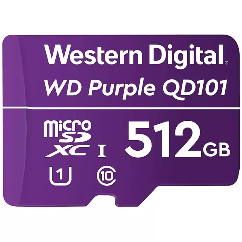 Western Digital WD Purple SC QD101 512 GB MicroSDXC Class 10
