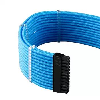 Maitinimo kabelių rinkinys CableMod C-Series PRO ModMesh RM Juoda Label Hellblau CM-PCSR-16P3KIT-NKLB-R kompiuterio maitinimo blokui