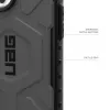 Urban Armor Gear Pathfinder mobiliojo telefono dėklas 16 cm (6.3) Dangtelis Sidabrinis