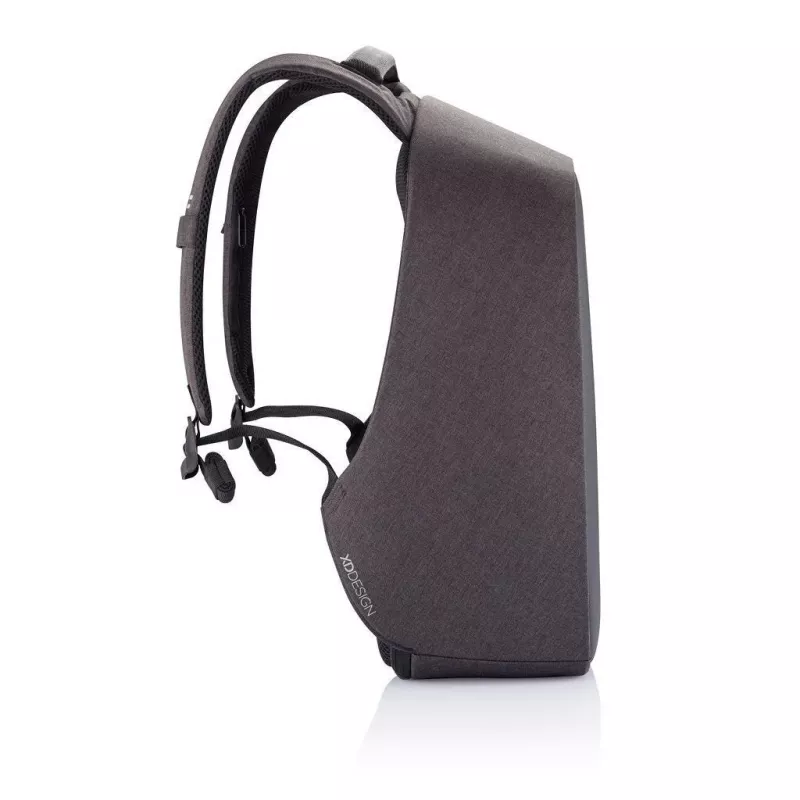 Kuprinė XDDESIGN Bobby Hero Small, apsaugota nuo vagystės, 11,5 l, planšetei iki 12,9 colio, PET/putplastis, juoda